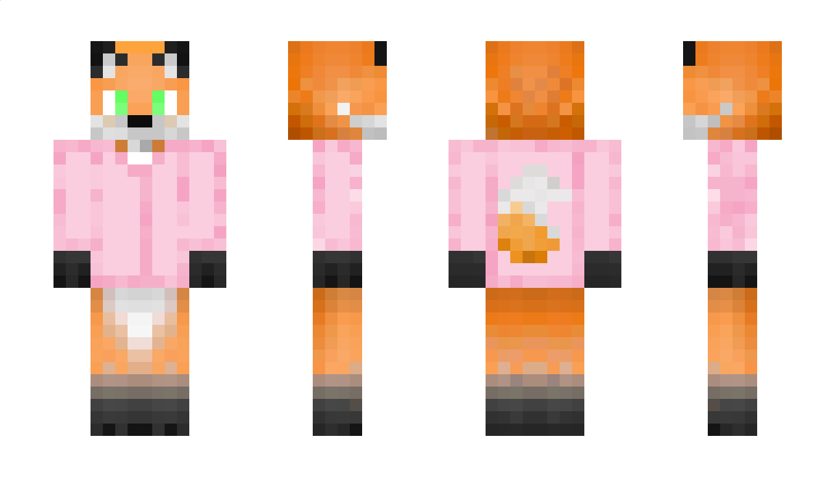 CinnamonDaFox Minecraft Skin