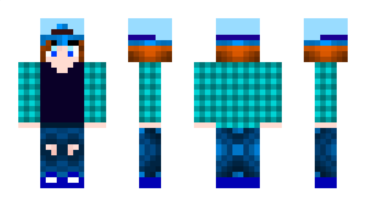 CyanBeanzXD Minecraft Skin