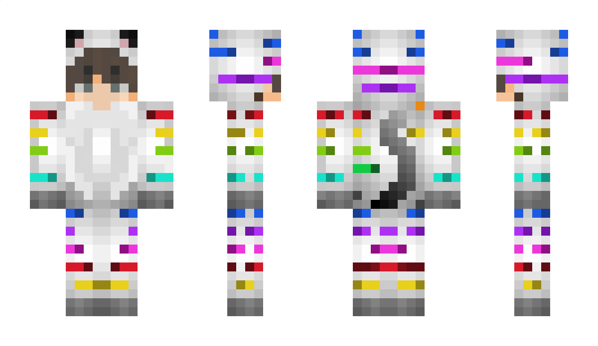 RainbowZebra55 Minecraft Skin