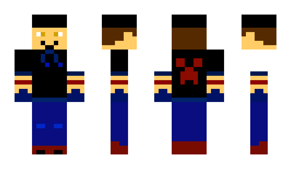 Herobrine0805 Minecraft Skin