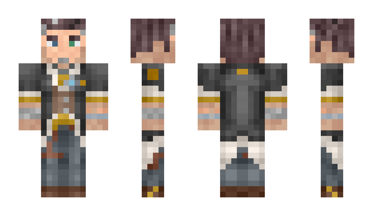 HandsomeJack Minecraft Skin