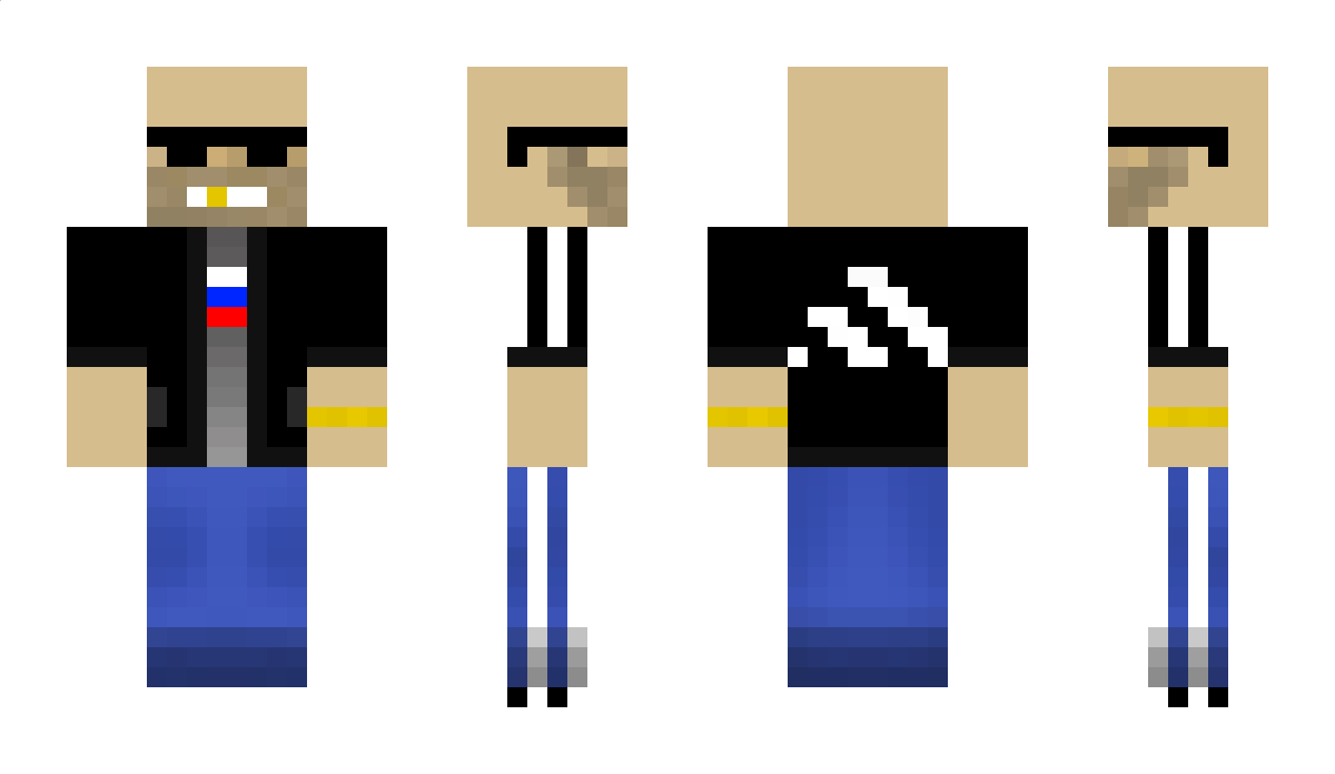 Bobrossi Minecraft Skin