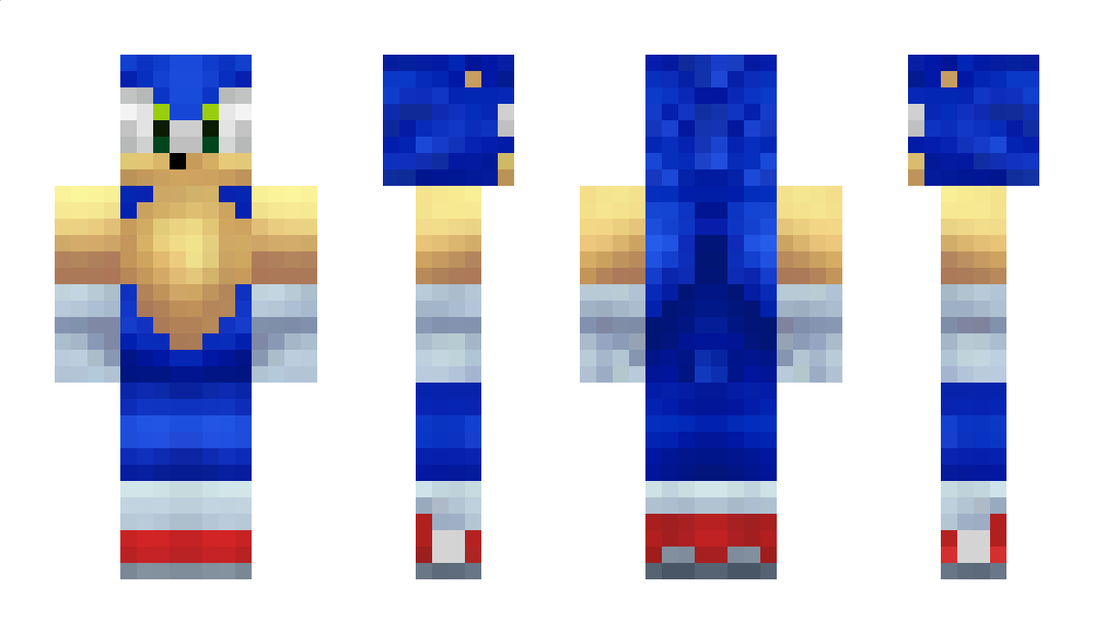 SonicSpeed Minecraft Skin