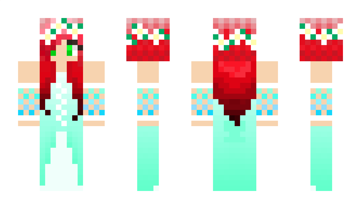 StrawberryQueen Minecraft Skin