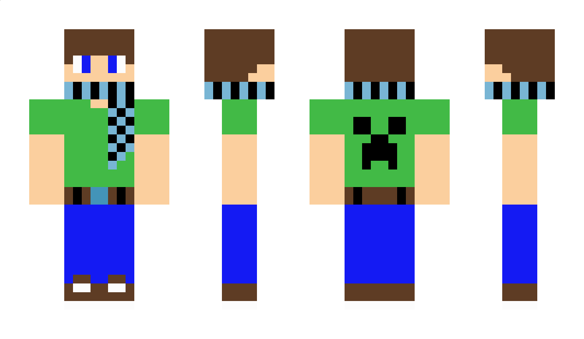 AquaBlueIce Minecraft Skin