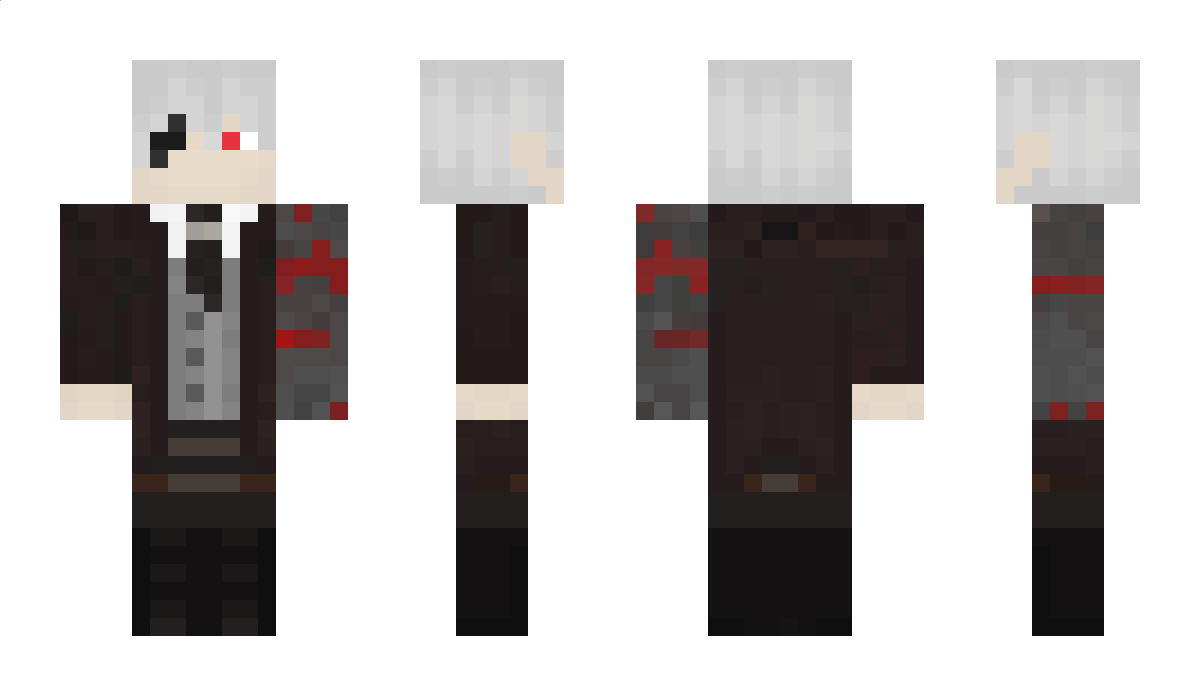 HajimeNagumo Minecraft Skin