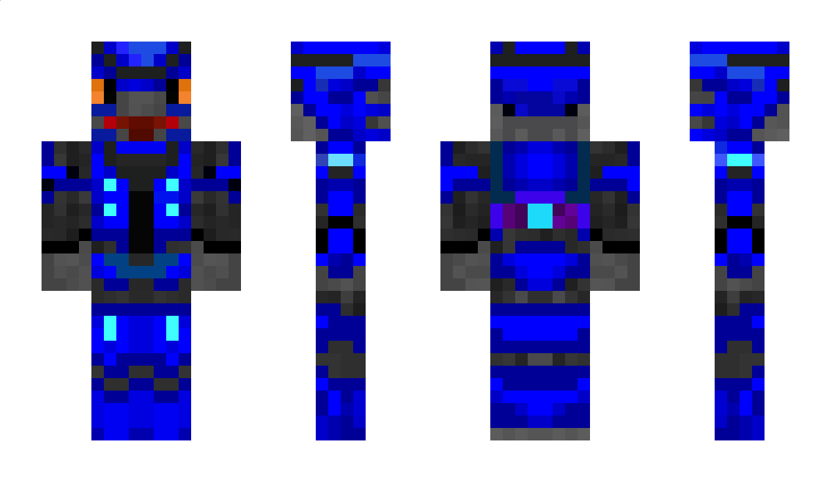 MrBlueElite Minecraft Skin