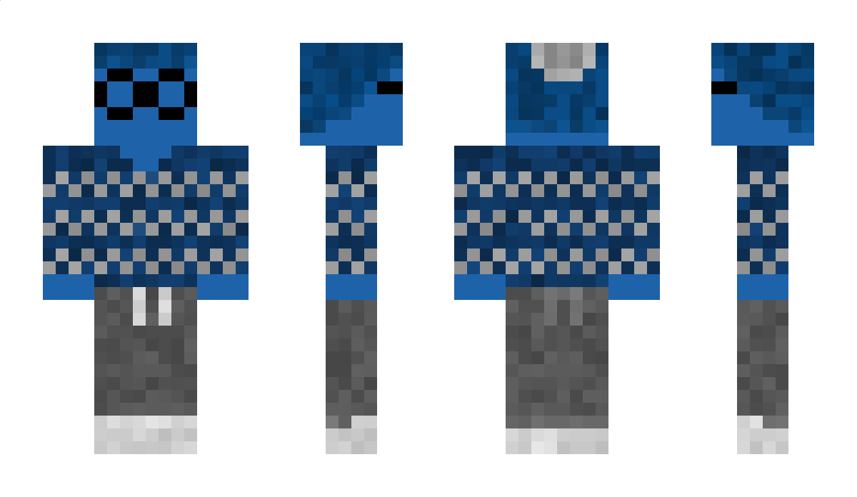 Agent_B1ue Minecraft Skin