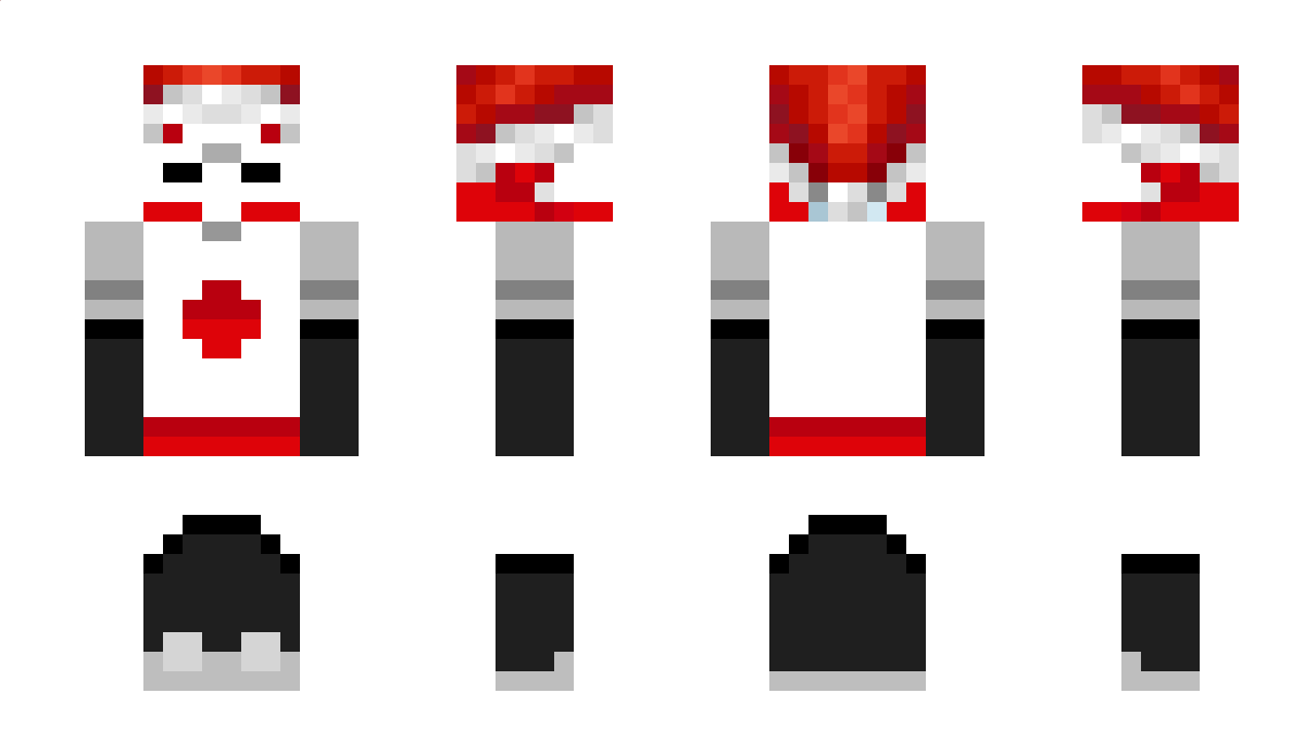 RedKnightPG3D Minecraft Skin