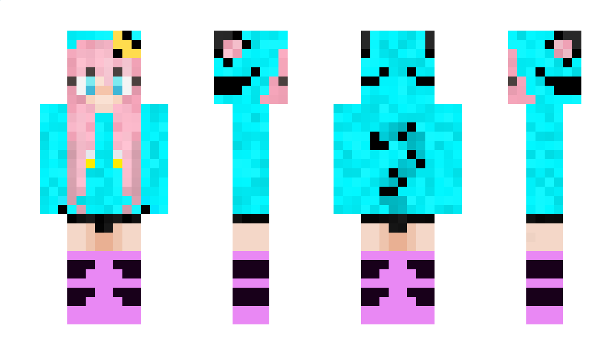 PurringPinkette Minecraft Skin