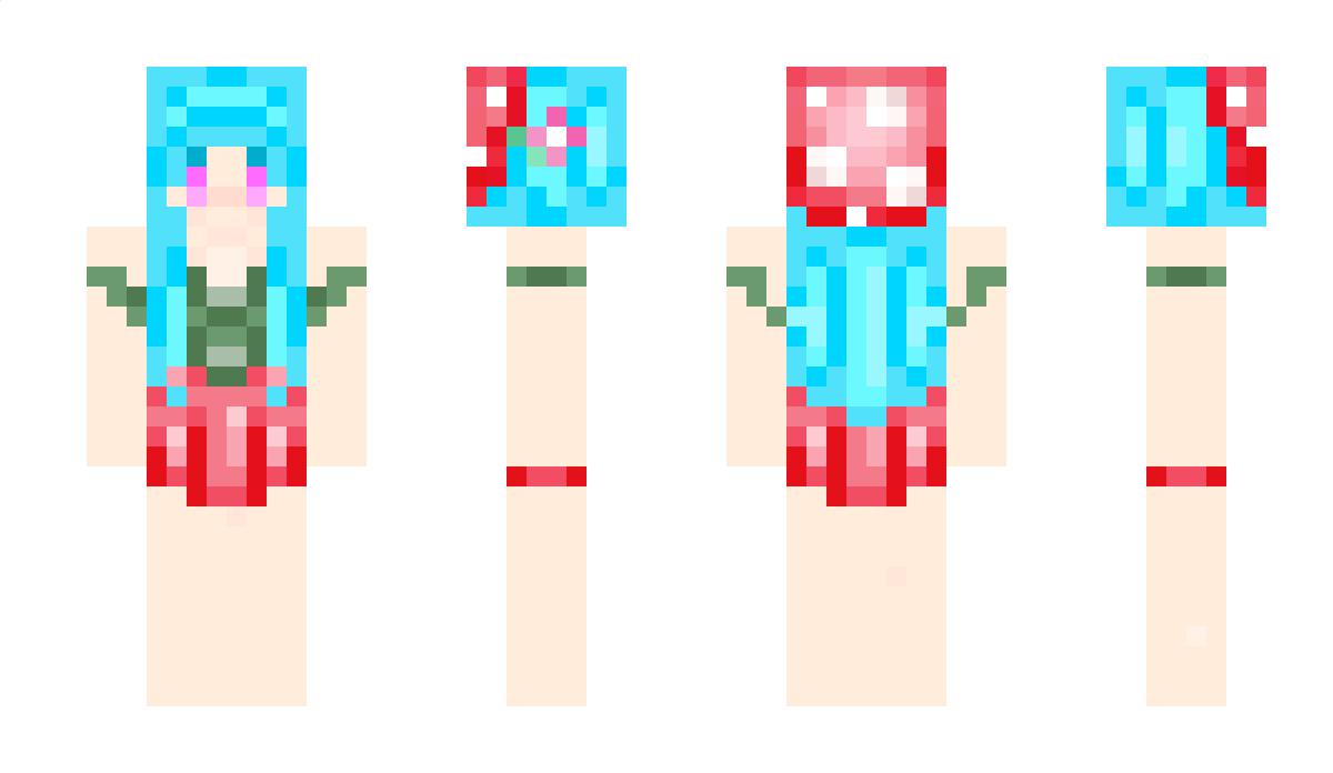 Princessofvision Minecraft Skin