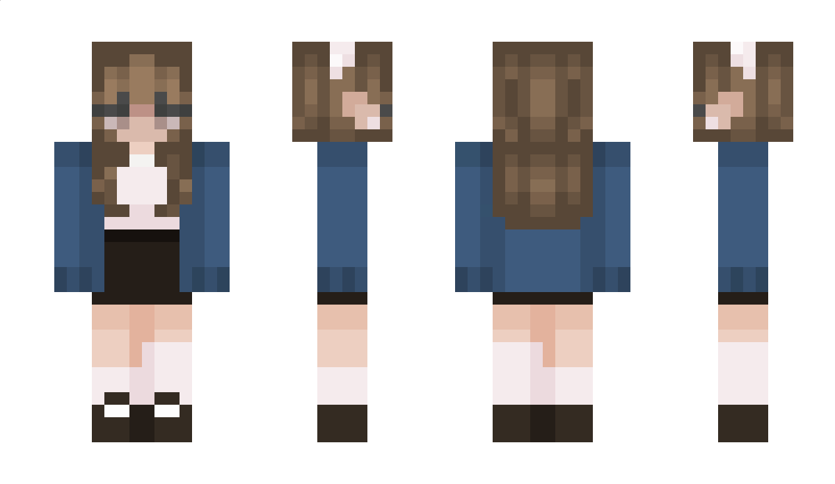 disentangled Minecraft Skin