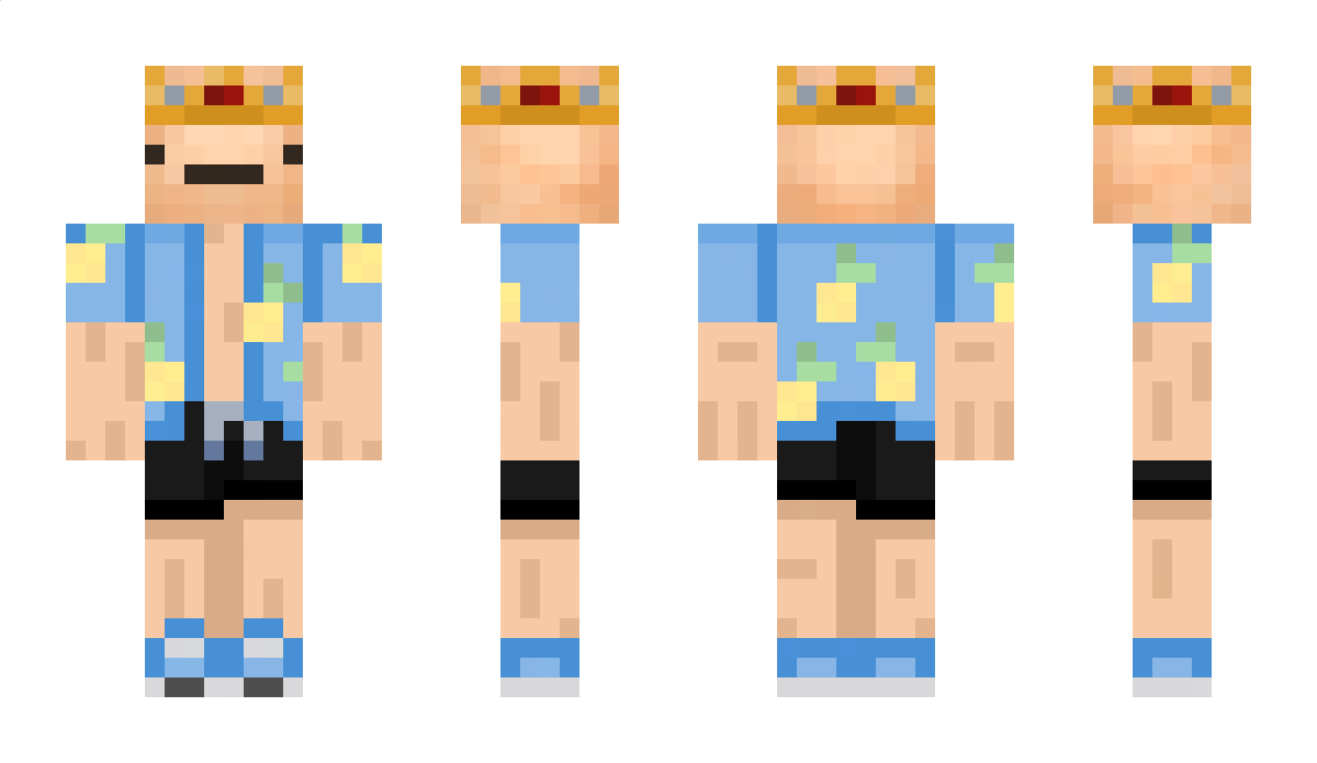 Bluevy Minecraft Skin