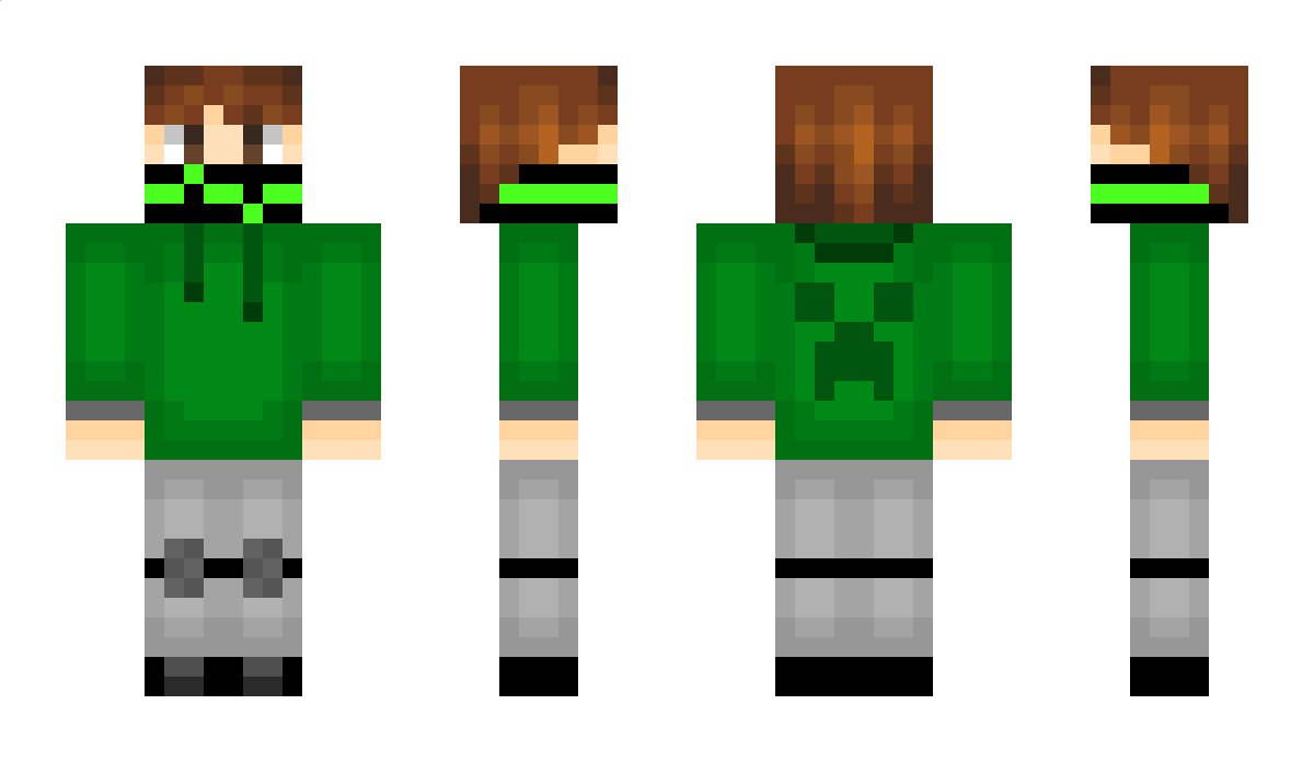 DISPL3Y Minecraft Skin