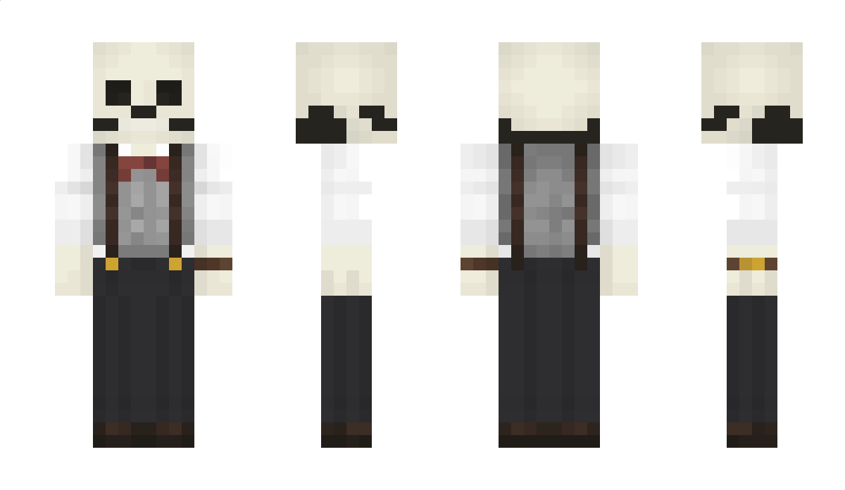 BusinessSkeleton Minecraft Skin