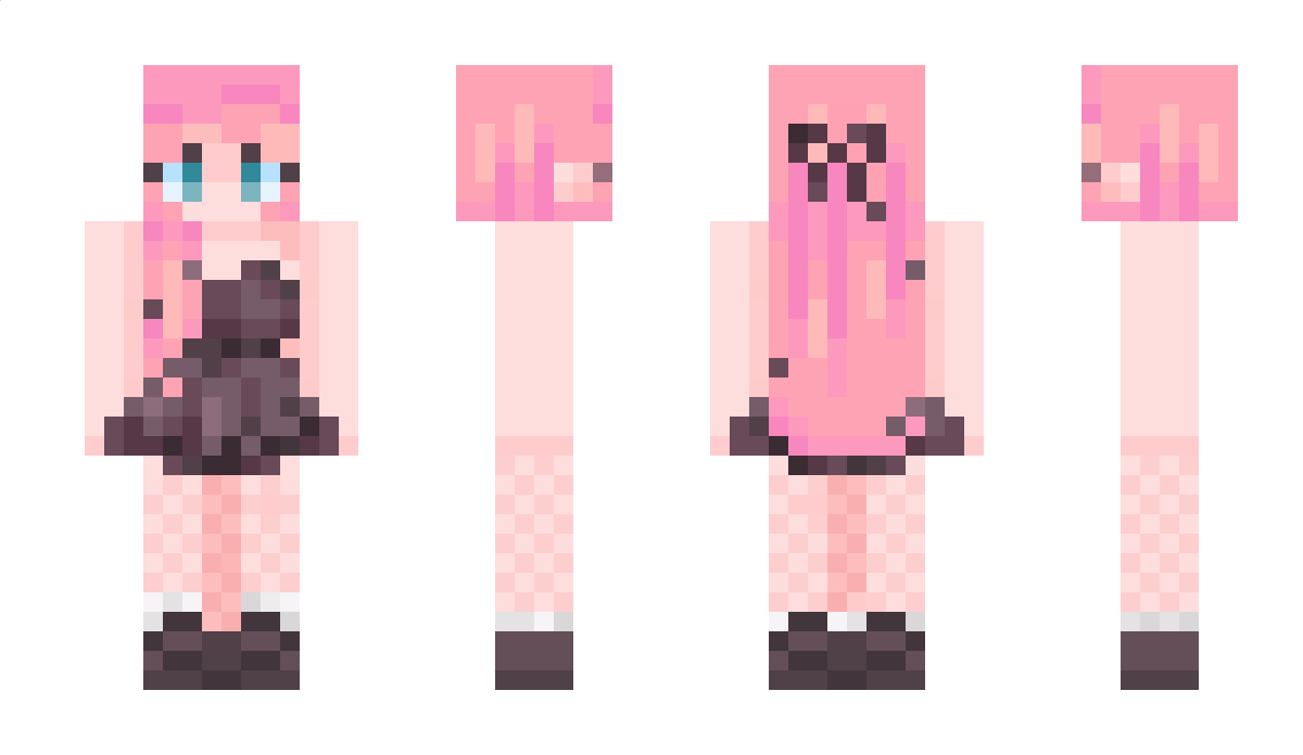 MelankolyAxolotl Minecraft Skin