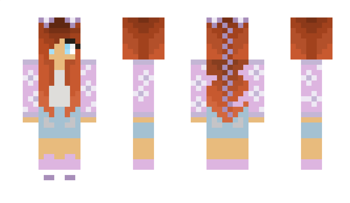 SarahGirlyGamer Minecraft Skin