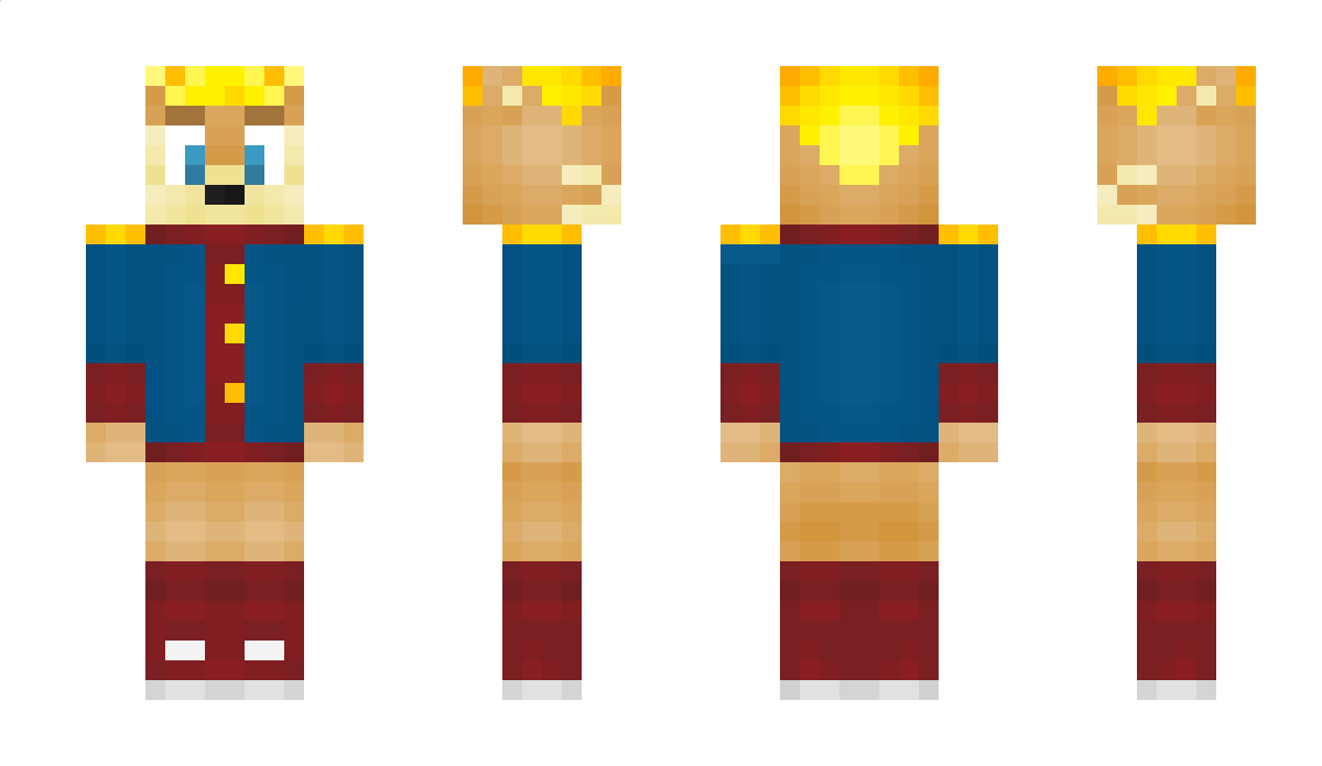 halfdim Minecraft Skin