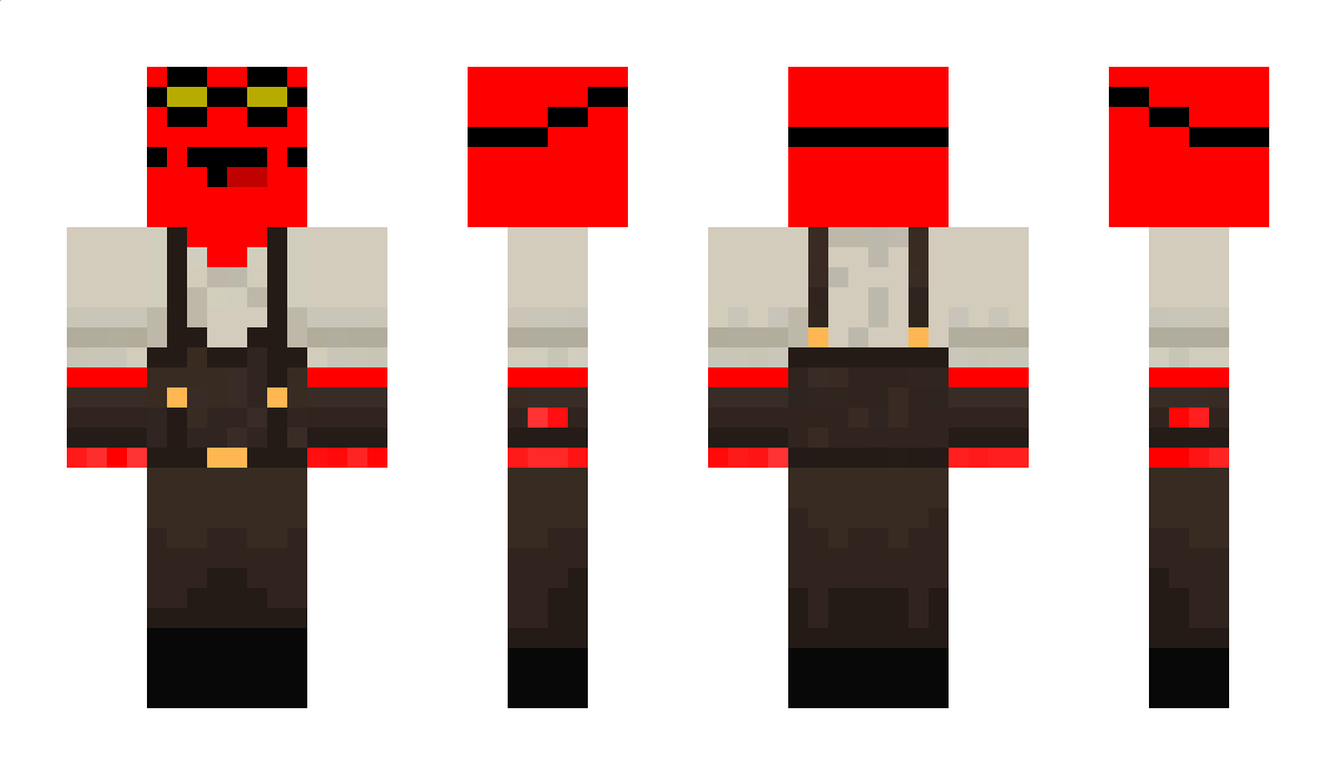 FuriouslyRed Minecraft Skin