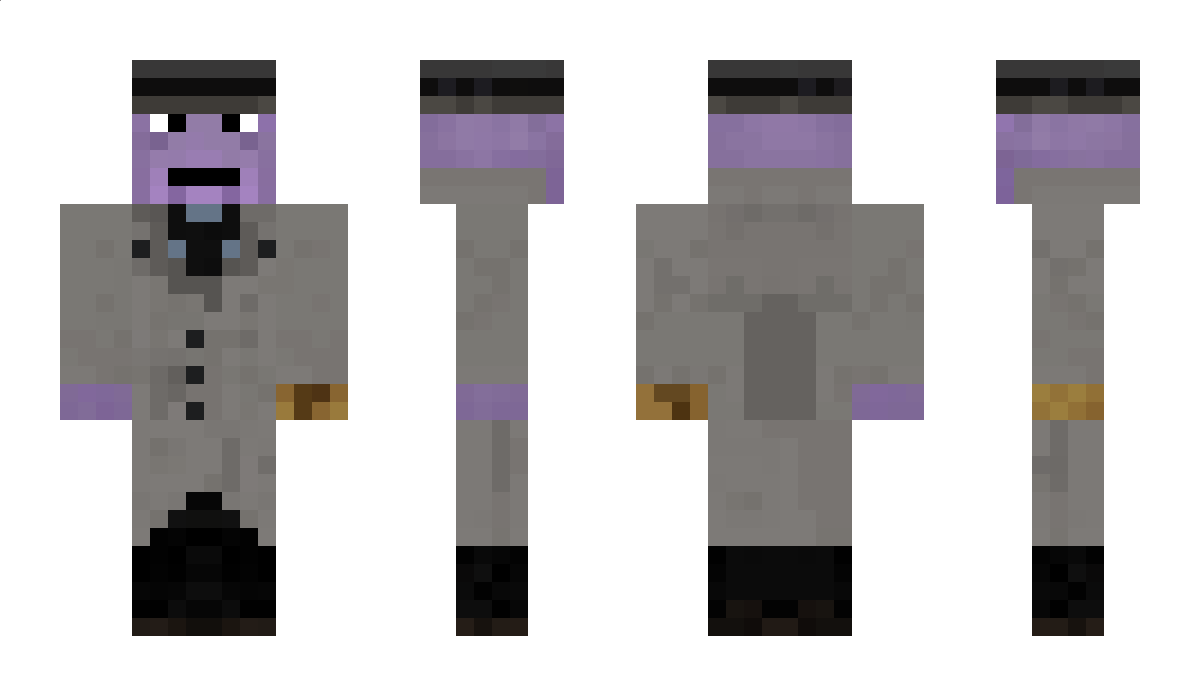 Bluulobster Minecraft Skin