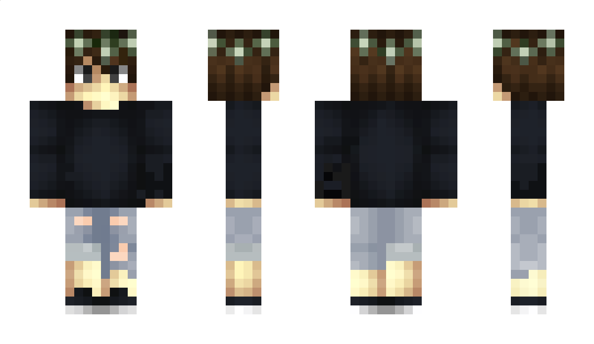 BlackSweater Minecraft Skin