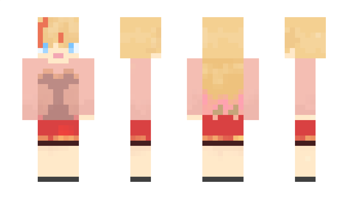 NiaRed Minecraft Skin