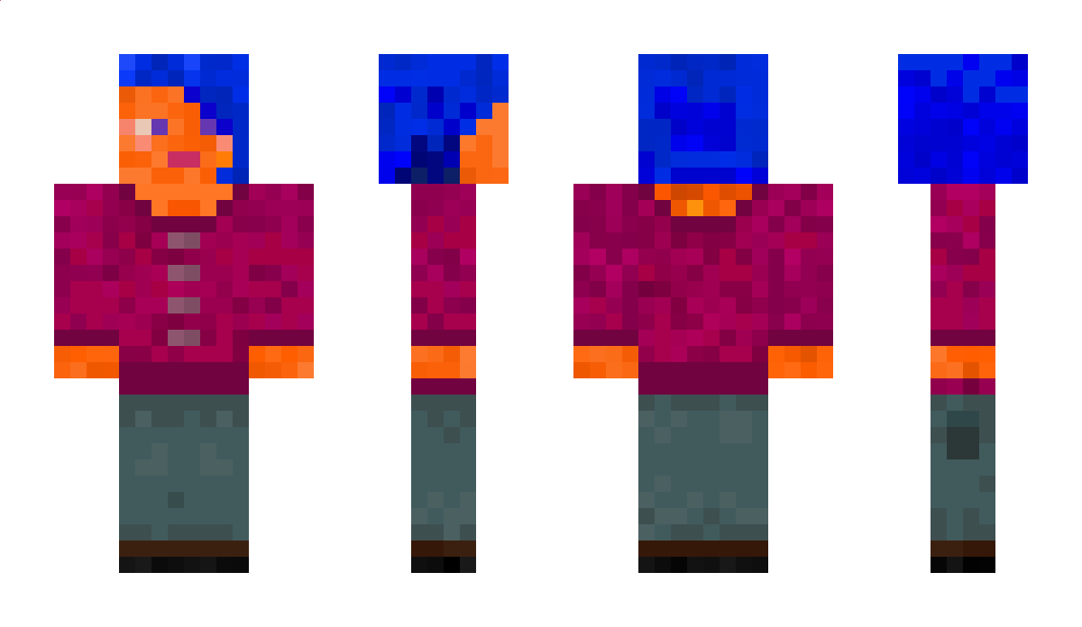 OrangeSpiceBomb Minecraft Skin