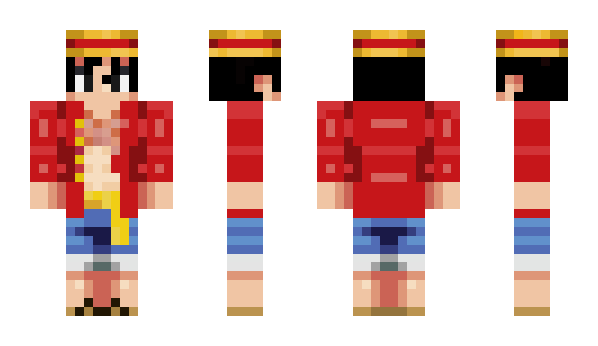 LuffytheGOAT439 Minecraft Skin