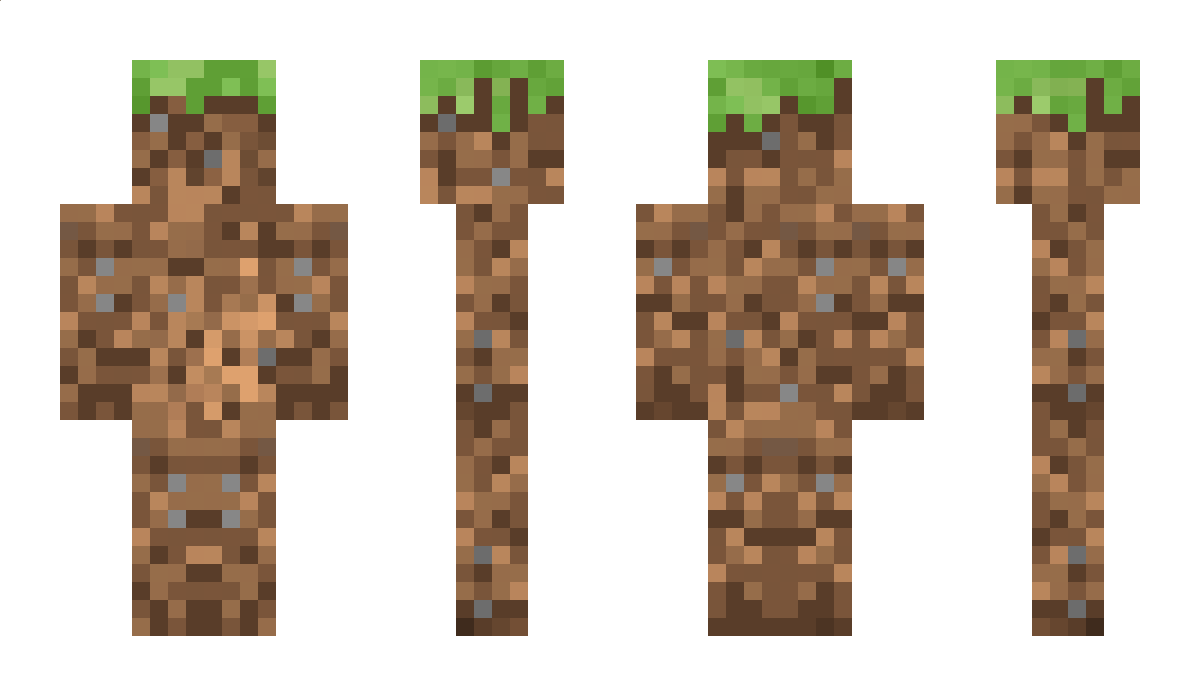 SuperFlat Minecraft Skin