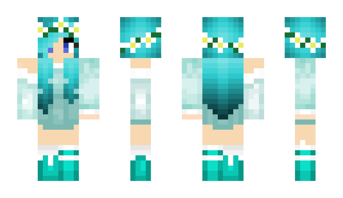 WasserTante Minecraft Skin