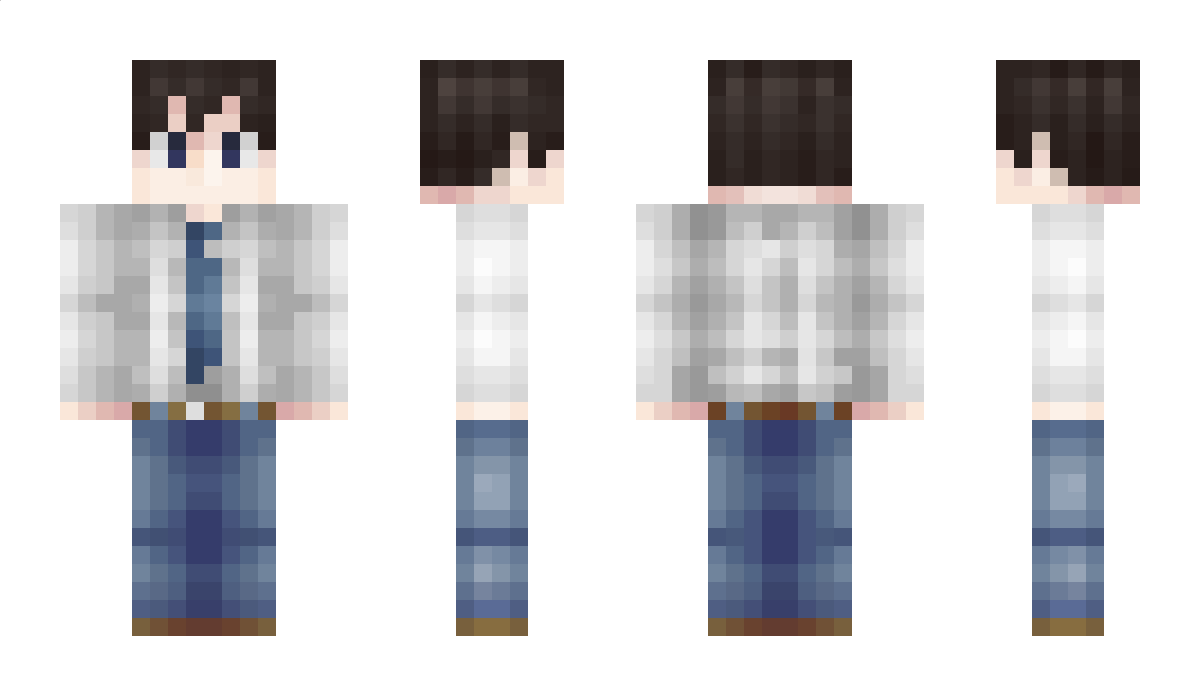 Bluepants Minecraft Skin