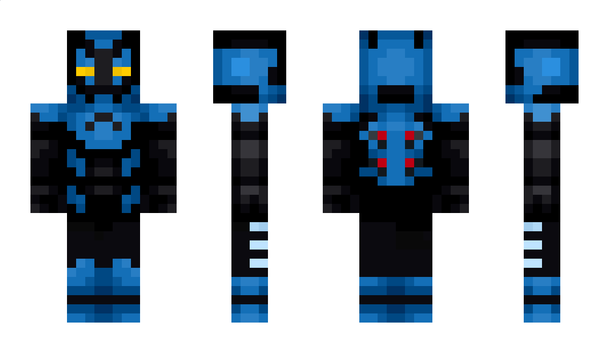 BlueBeetle Minecraft Skin