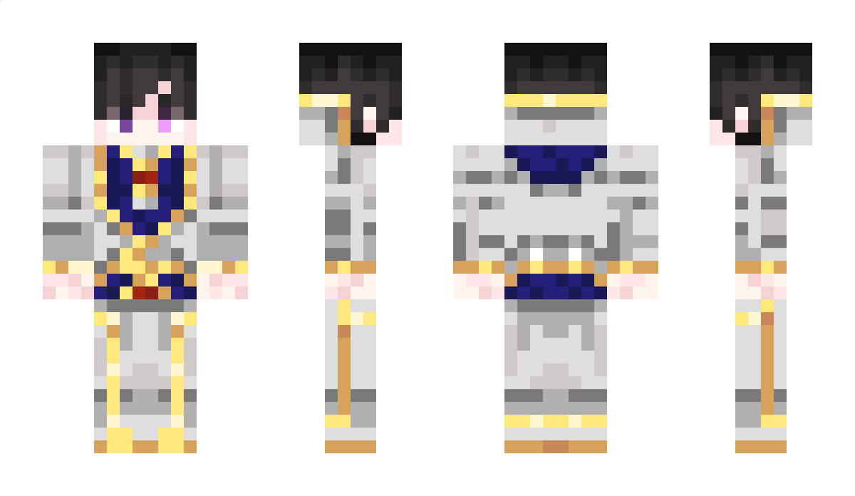 Bakaiii Minecraft Skin