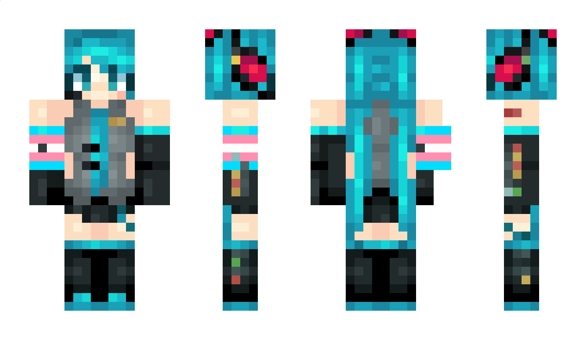 LoveTransGirls Minecraft Skin