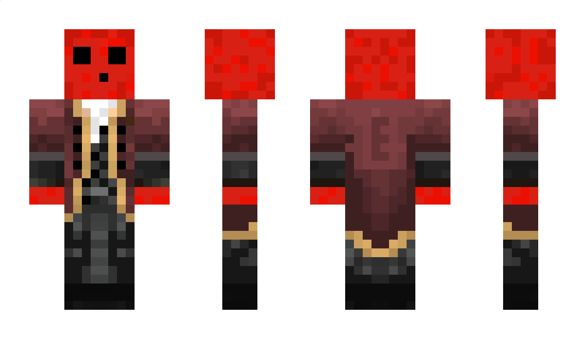 MisterRED Minecraft Skin