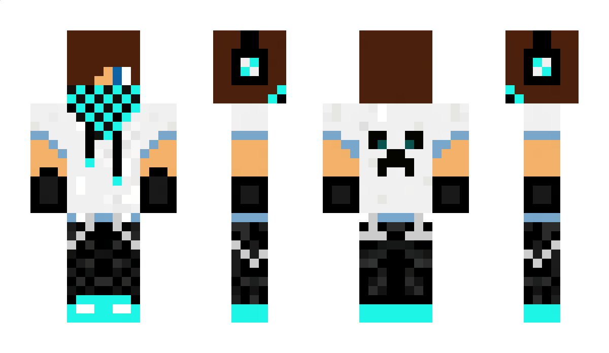 Cyberkrimineller Minecraft Skin