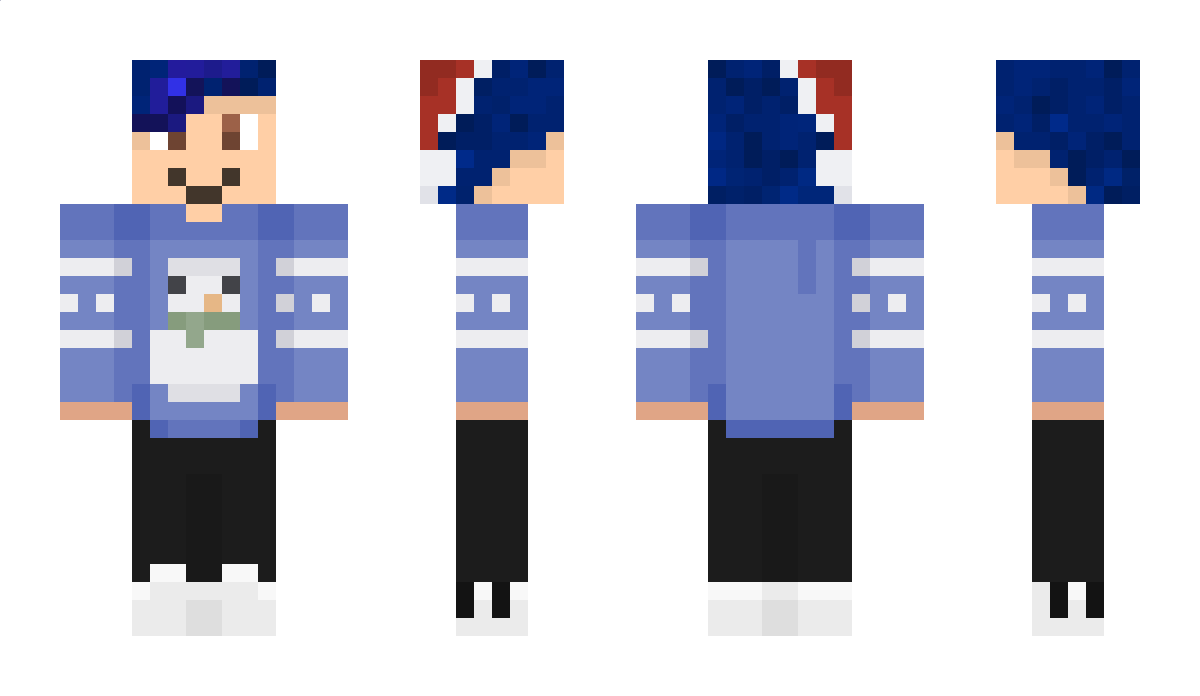 BlueperGaming Minecraft Skin