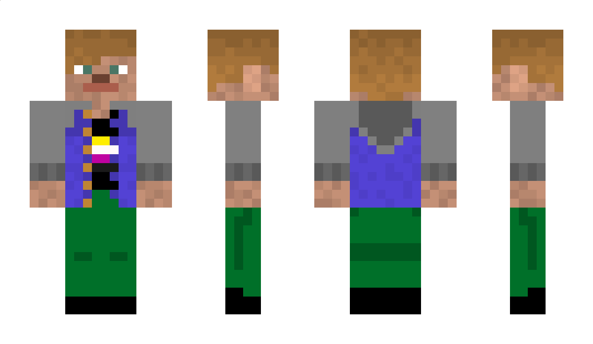 ArthurLongHair Minecraft Skin