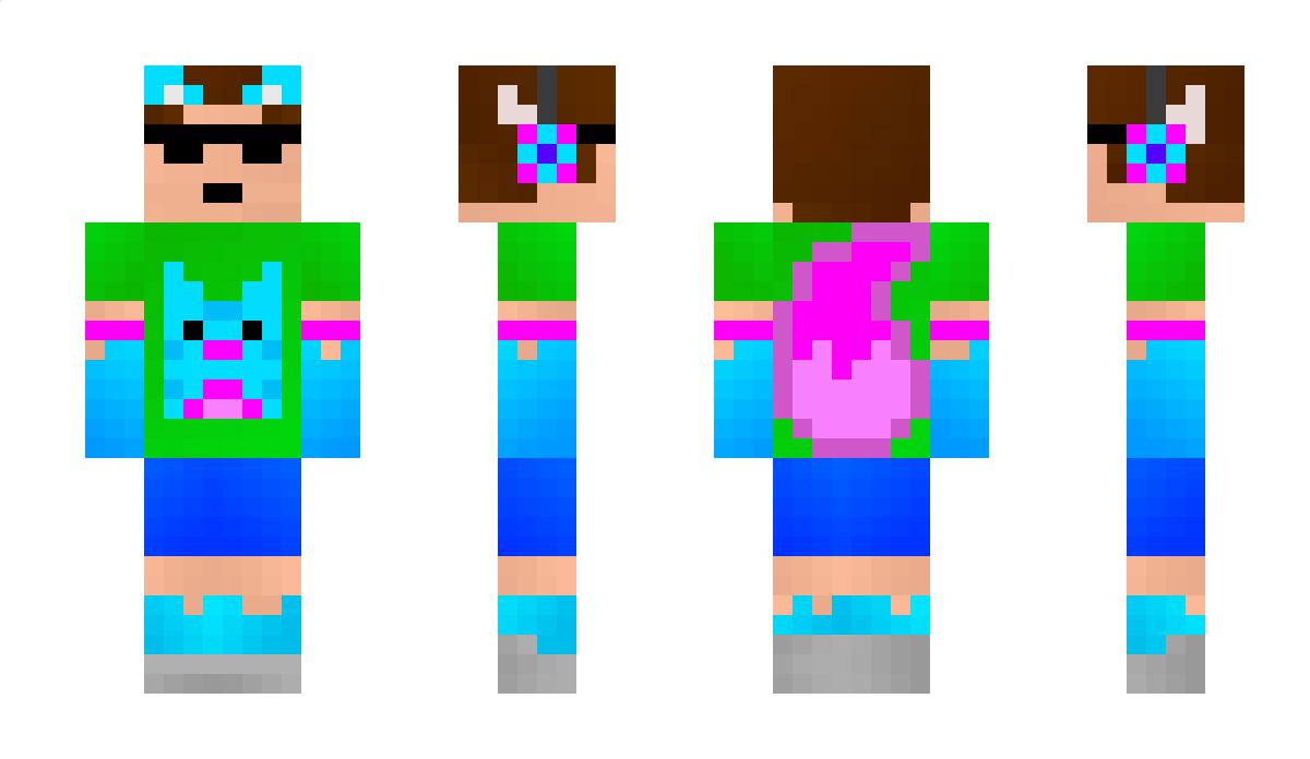 GeoAce Minecraft Skin