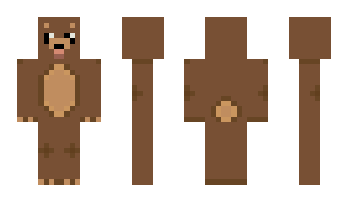 bearbear Minecraft Skin