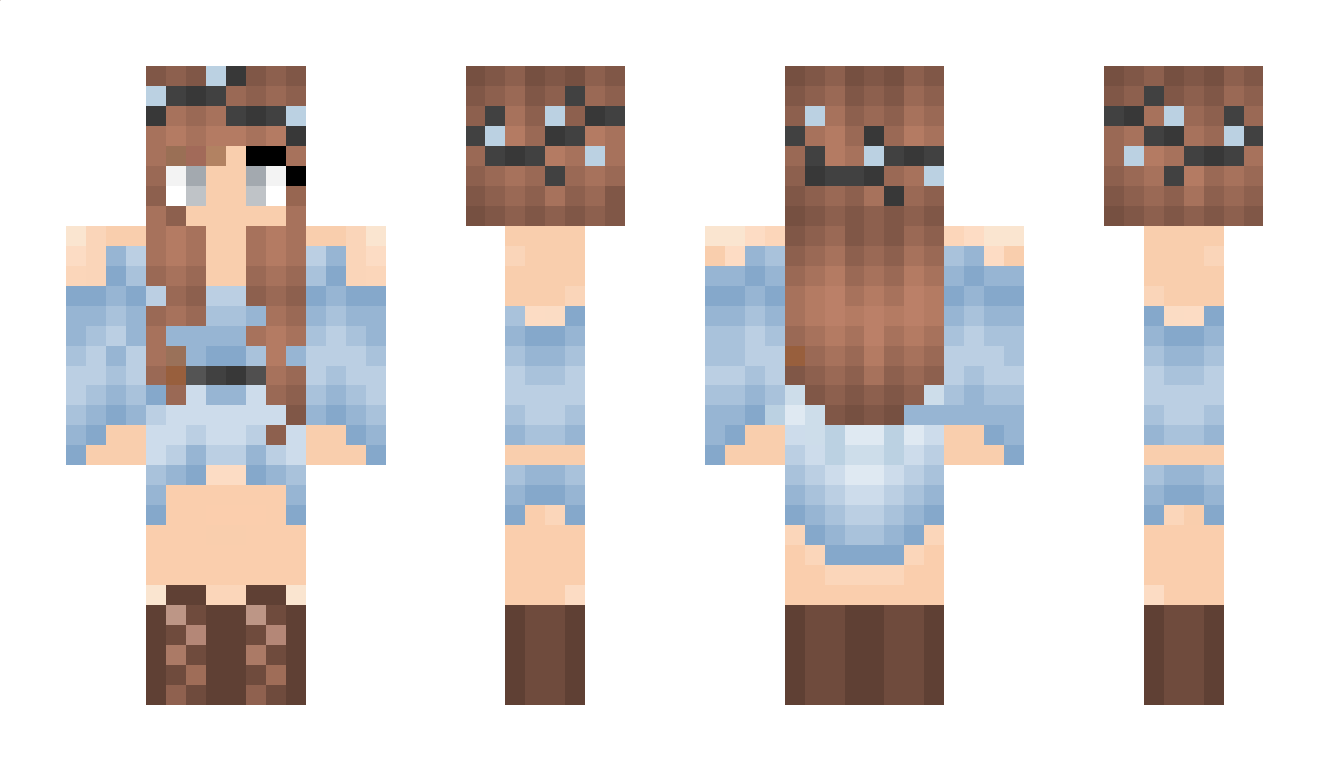 AzureSwan Minecraft Skin