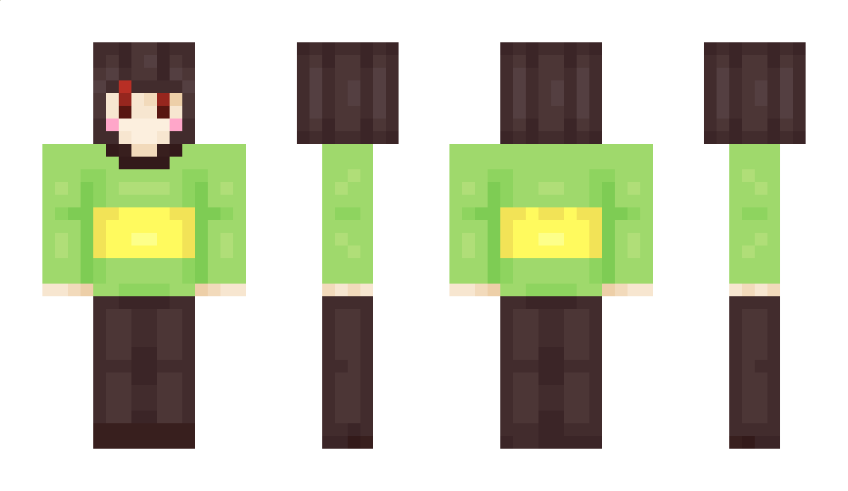 CharaFrisk Minecraft Skin