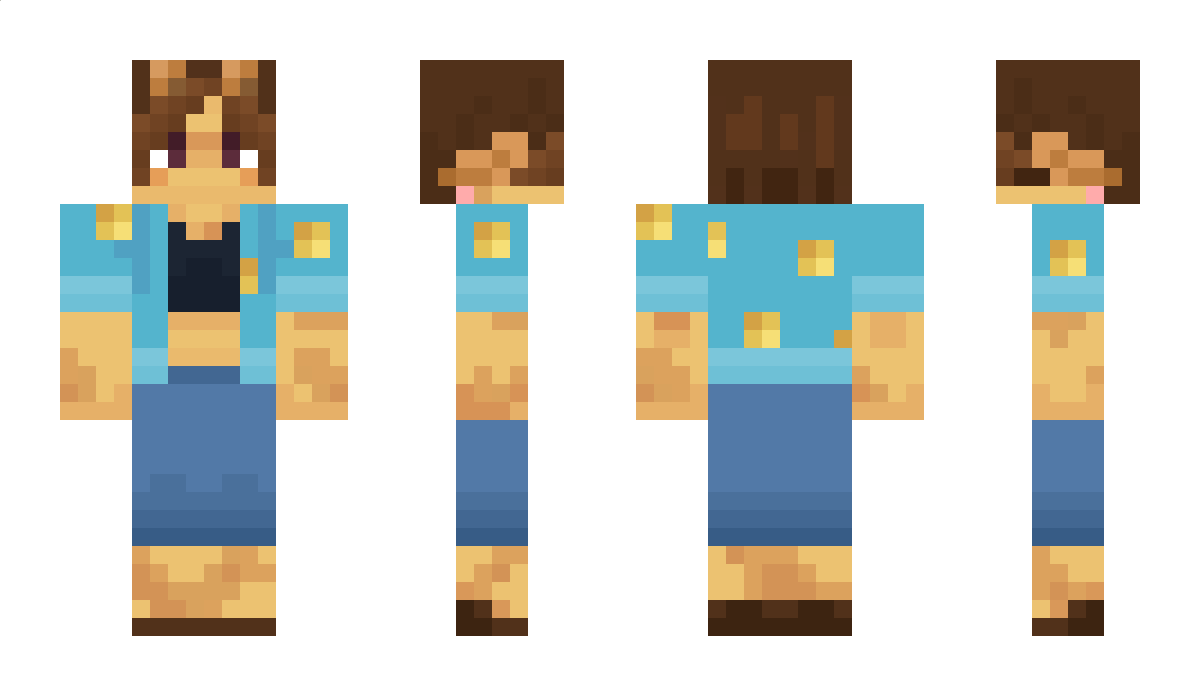 HollyType Minecraft Skin