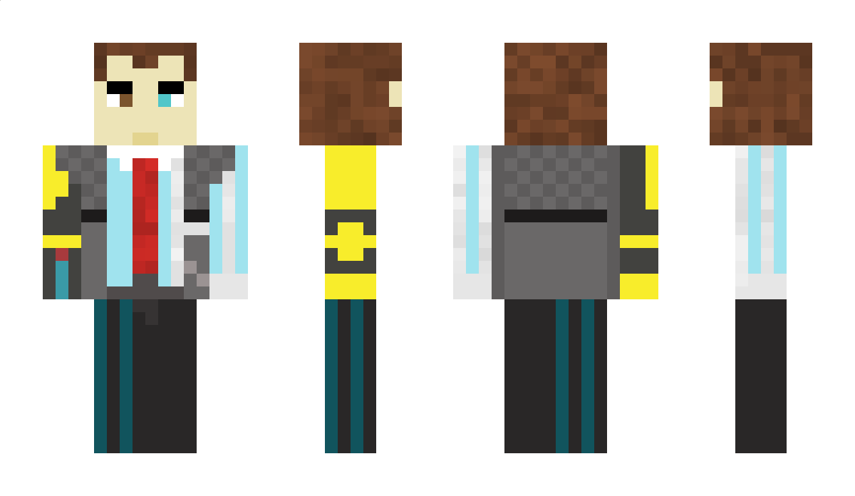 LuckyMiner Minecraft Skin