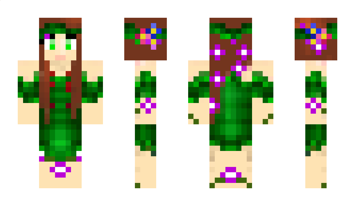 CosmoGirl Minecraft Skin