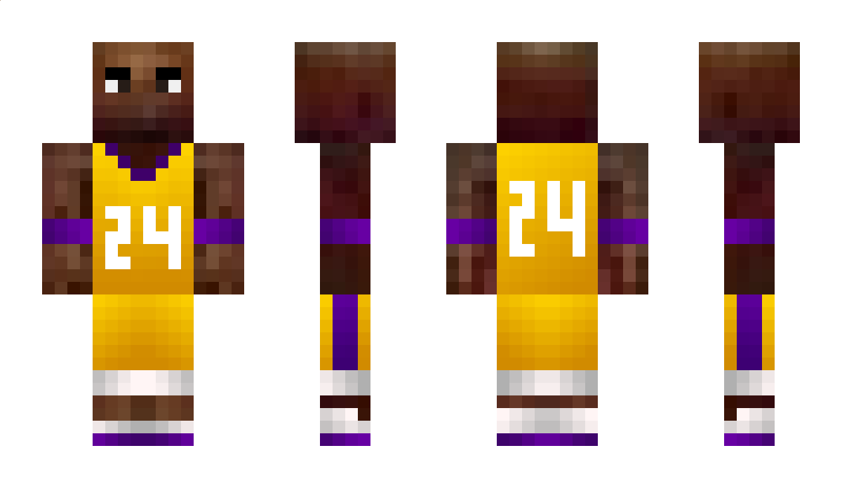 Kobe_Bryant Minecraft Skin