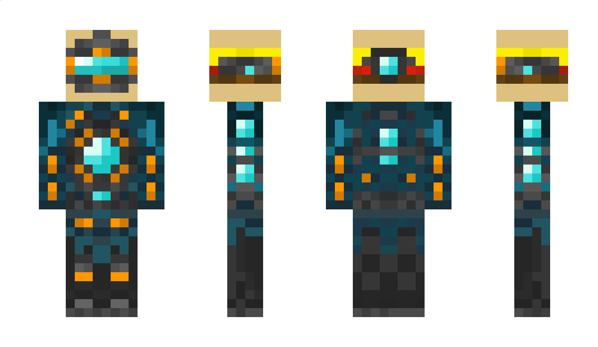 BurgerMech Minecraft Skin