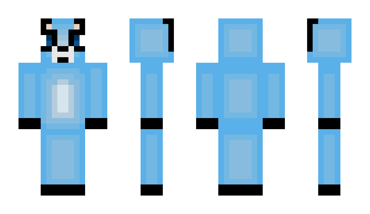 bluepandaiscool Minecraft Skin