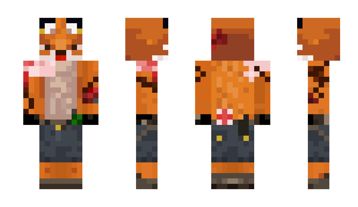 ByteTheFox Minecraft Skin