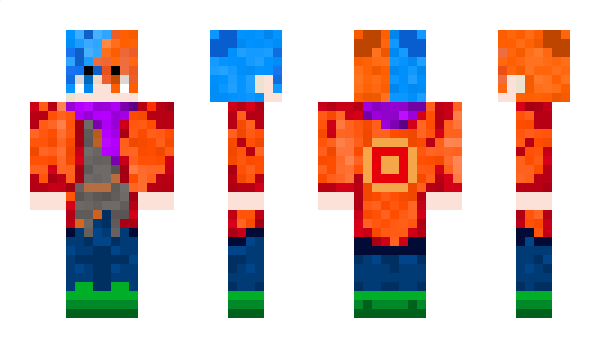 Wamato_Manzumaki Minecraft Skin